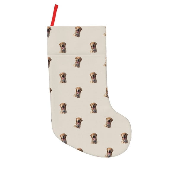 Vsdgher Labrador Retriever Dog Christmas Stockings 18 inch Large Kids Stocking Bags Hanging Socks for Christmas Decor Decorations