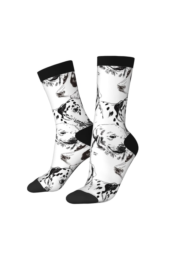 Labrador Retriever Dog Crew Socks for Men & Women, Breathable Casual Athletic Ankle Socks