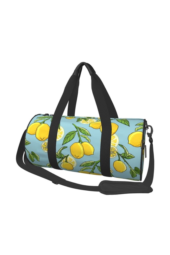 Lemon 45L Foldable Duffel Bag, Sports Gym Bag,Overnight Bag, Portable Weekender Bag for Airplanes