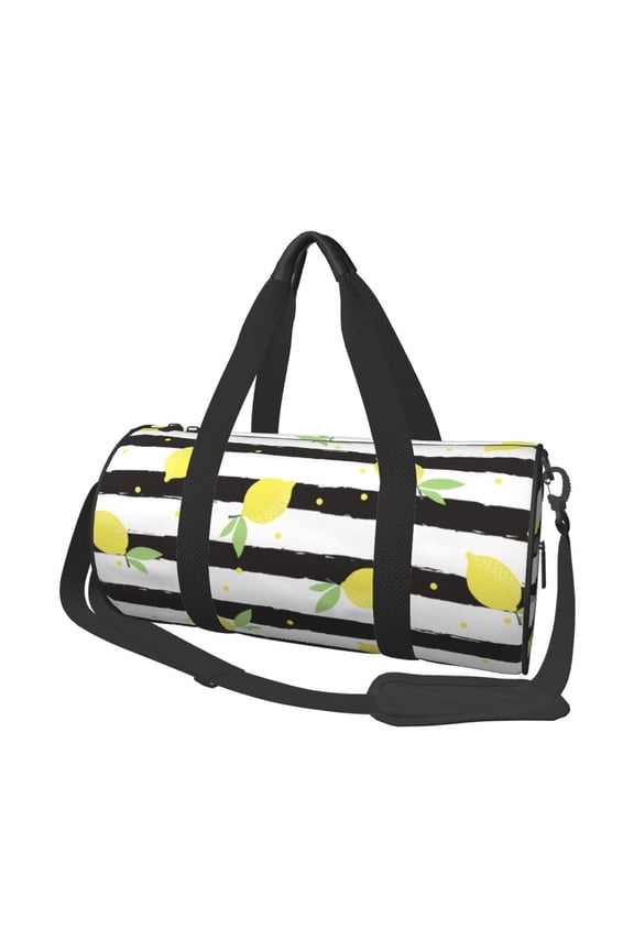 Lemon 45L Foldable Duffel Bag, Sports Gym Bag,Overnight Bag, Portable Weekender Bag for Airplanes