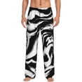 thumbnail image 1 of Vsdgher Leopard And Zebra 2 Mens Pajama Pants Sleep & Lounge Pants, PJ Pants-Small, 1 of 6