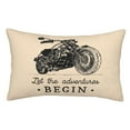 Vsdgher Let The Adventure Begin Print Pillow Cases Iconic Collection