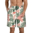 thumbnail image 1 of Vsdgher Lilies Flowers Men's Beach Shorts, Surfing shorts, Swim trunks, Quick Dry Swim Trunks for Surfing Beach Fun -X-Large, 1 of 6