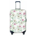 thumbnail image 1 of Vsdgher Lilies Flowers Print Luggage Cover Washable Suitcase Cover Protector Anti-scratch Suitcase cover Fits 18-32 Inch Luggage, 1 of 8