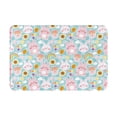 thumbnail image 1 of Vsdgher Love You Rabbit print Flannel Anti-Slip Floor Mat Comfort Mat Floor Carpet for Decor, Non-Slip, Home, Office, Laundry, Durable, 1 of 5