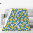 thumbnail image 1 of Vsdgher Lovely Duck Ultra-Soft Micro flannel Blanket Throw Blankets for Couch Sofa, Bed (4 sizes)-80"x60", 1 of 7