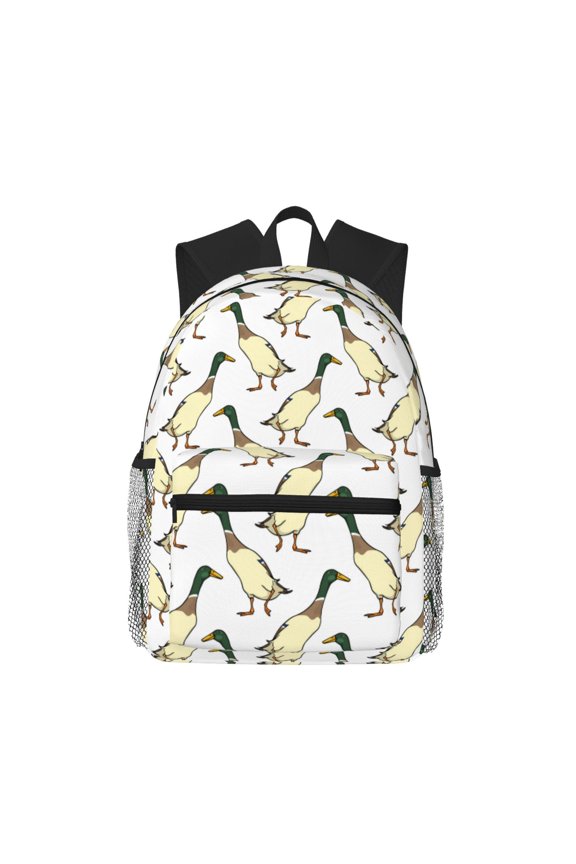 Mallard Ducks Unisex Large Capacity Bookbag, Schoolbag, Casual Daypack for High School, College, Teens, Travel, Work