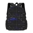 thumbnail image 1 of Vsdgher Mathematica Science Print Backpack for Women Men School Bookbag with Laptop Compartment for College Work Travel, Simple Fashion Casual Daypack, Fit 15" Laptop, 1 of 1