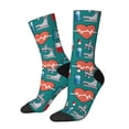 thumbnail image 1 of Vsdgher Medical Elements Crew Socks for Men & Women, Breathable Casual Athletic Ankle Socks, 1 of 6