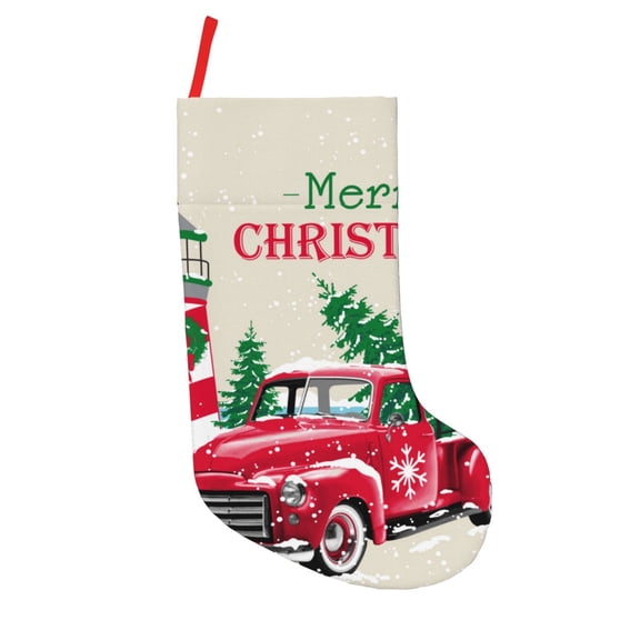 Vsdgher Merry Christmas 1 Christmas Stockings 18 inch Large Kids Stocking Bags Hanging Socks for Christmas Decor Decorations