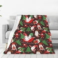 thumbnail image 1 of Vsdgher Merry Christmas1 Ultra-Soft Micro flannel Blanket Throw Blankets for Couch Sofa, Bed (4 sizes)-40"x30", 1 of 7