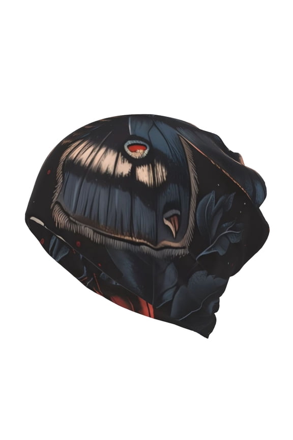 Midnight Butterfly Floral Dream Slouchy Beanie Hat for Men/Women, Skull Cap Chemo Cap Night Sleeping Cap