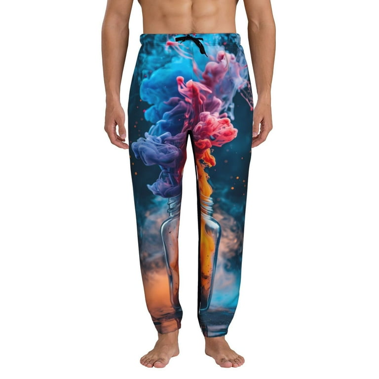 Red and blue joggers online