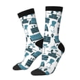 thumbnail image 1 of Vsdgher Modern Furniture Crew Socks for Men & Women, Breathable Casual Athletic Ankle Socks, 1 of 6