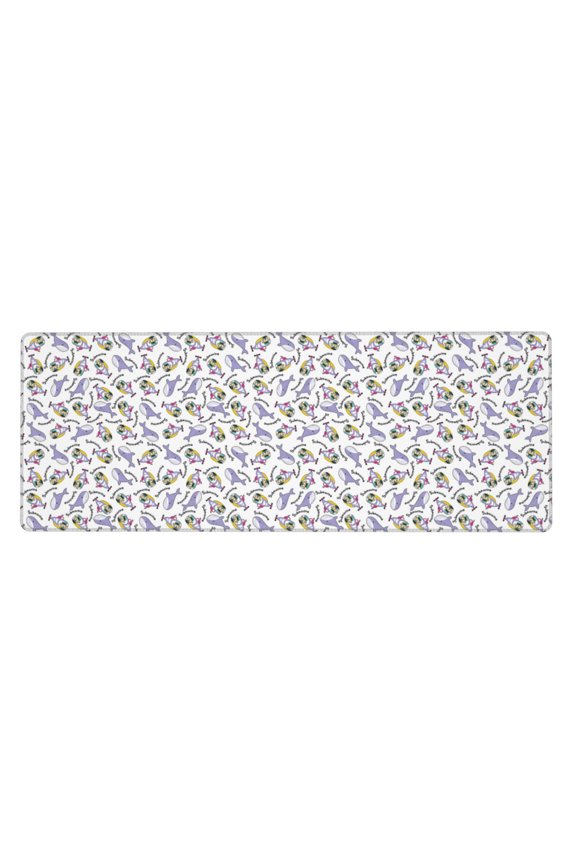 Monkey Submarine Captain for Mouse Pad with Stitched Edges,Desk mat for Laptop,Computer & PC, Wristing Pad for Gamer,Office & Home,12 x 31.5 in