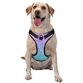 thumbnail image 1 of Vsdgher Multicolor Glitter Pattern Dog Harness,No Pull Pet Harness with Soft Padded Handle,Adjustable Reflective Vest with 2 Buckles,4 Slide Buckles,S-XL X-Large, 1 of 5