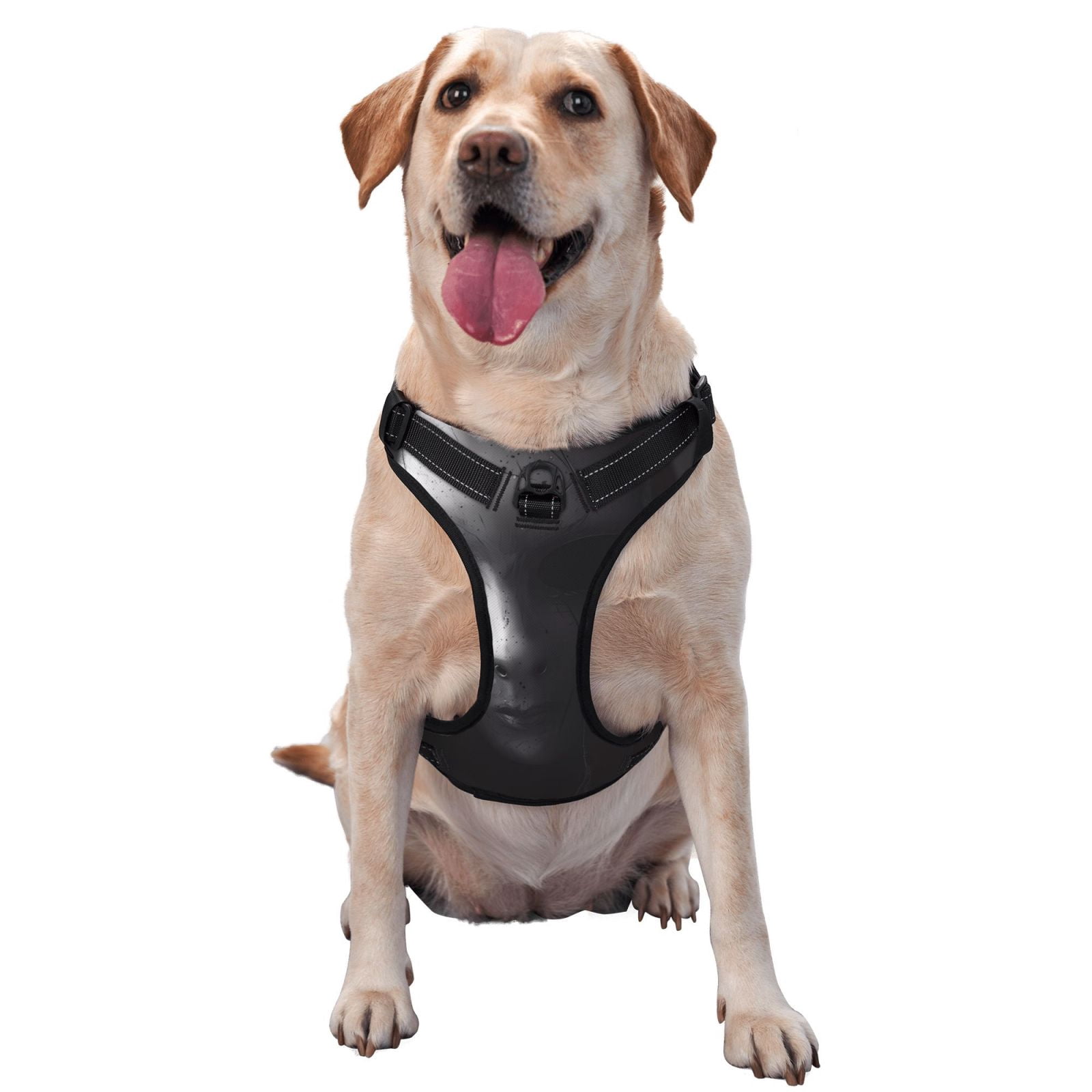 Vsdgher Mystical Masked Figure Monochrome Dog Harness, No-Pull Pet Harness, Dog Vest, Pet Vest for Small to Large Dogs-Medium