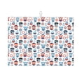 thumbnail image 1 of Vsdgher Nautical And Pirate Owls Dish Drying Mat Super Absorbent Drying Mat Large Dish Drying Mats for Kitchen Counter Kitchen Drying Mat 24" x 18", 1 of 7