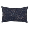 thumbnail image 1 of Vsdgher Navy Dark Blue Print Pillow Cases -Iconic Collection Pillowcases -Extra Soft, Not easy to deform,not pilling Export quality, 1 of 8