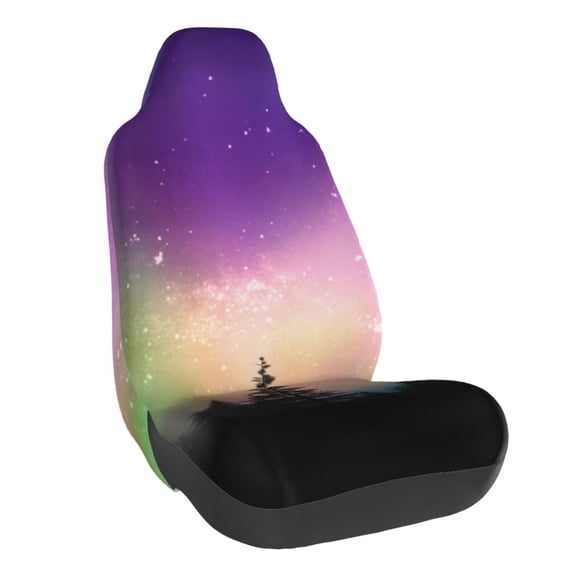 Vsdgher Northern Lights for Automotive Seat Covers for Cars Trucks and SUVs, Universal Fit Anti-Slip Bucket Seat Protector for Cars,Vehicle Seat Protector for Front Seats