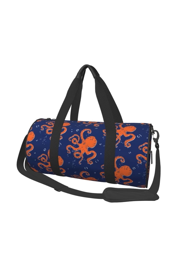 Octopus 45L Foldable Duffel Bag, Sports Gym Bag,Overnight Bag, Portable Weekender Bag for Airplanes