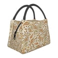 thumbnail image 1 of Vsdgher Paisley Floral 1 Print Insulated Reusable Bags with Sturdy Zipper and Handles, Foldable Totes for Hot or Cold Food Bring or Delivery, 1 of 8