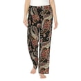 thumbnail image 1 of Vsdgher Paisley6 Women’s Womens Pajama Pants, Lounge Wide Leg PantsLounge Pants,Sleep Bottoms, Lounge for Women-X-Large, 1 of 6