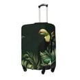 thumbnail image 1 of Vsdgher Palm Leaves And Exotic Birds Luggage Cover Suitcase Cover Protector Anti-scratch Suitcase cover Fits 18-32 Inch Luggage(No luggage included)-Small, 1 of 7