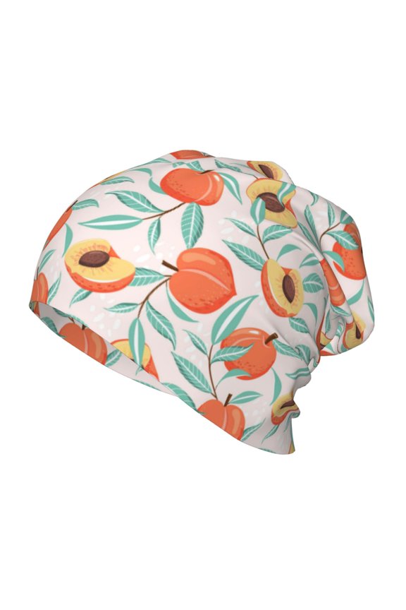 Peach Toddler Beanie Baby Boys Girls Beanies Kids Winter Hats Children Knit Warm Caps