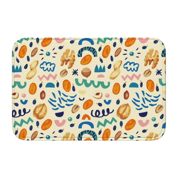 Vsdgher Peanuts 8 Hem Mat 40x60 - Multipurpose Doormat for Indoor & Outdoor Use - Welcome Your Guests with our Entrance Mat