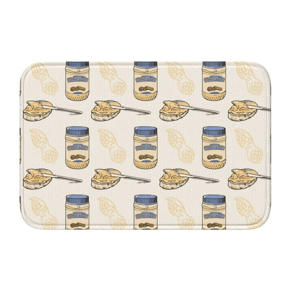 Vsdgher Peanuts Hem Mat 40x60 - Multipurpose Doormat for Indoor & Outdoor Use - Welcome Your Guests with our Entrance Mat