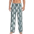thumbnail image 1 of Vsdgher Penguin Print Mens Pajama Pants Sleep & Lounge Pants, PJ Bottoms With elastic waistb and Pockets, 1 of 5