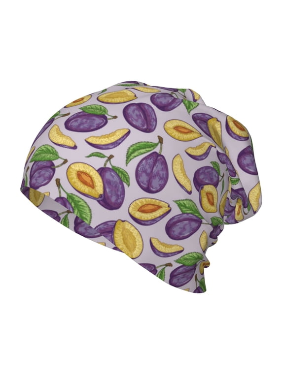 Plum Toddler Beanie Baby Boys Girls Beanies Kids Winter Hats Children Knit Warm Caps