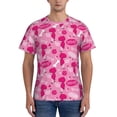 thumbnail image 1 of Vsdgher Poodle Dog Print Men's Dry Fit Mesh Athletic Shirts Moisture Wicking Tennis T-Shirt Tops, 1 of 1