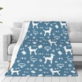 thumbnail image 1 of Vsdgher Poodle Dog Ultra-Soft Micro flannel Blanket Throw Blankets for Couch Sofa, Bed (4 sizes)-40"x30", 1 of 7