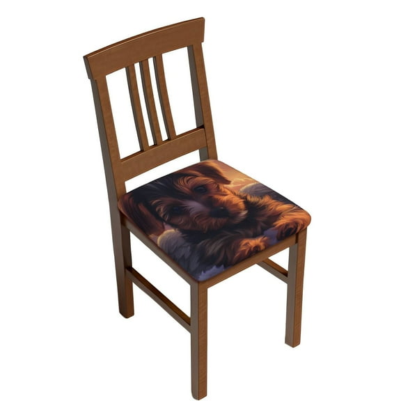 Vsdgher Puppy Lying On A Cloud Couch Cushion Covers, Non-Slip Sofa Seat Cushion Slipcovers, Soft Couch Covers(Don't include seat cushion)Six Piece