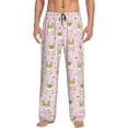 thumbnail image 1 of Vsdgher Queen For Rabbit Print Mens Pajama Pants Sleep & Lounge Pants, PJ Bottoms With elastic waistb and Pockets, 1 of 5