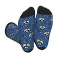 thumbnail image 1 of Vsdgher Raccoon blue point Unisex Crew Socks Lightweight Breathable Ventilation Ankle Socks, Mid-calf socks for Daily, 1 of 7