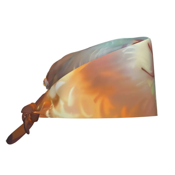 Vsdgher Rainbow Lamb Breakfast Men Women Adjustable Cap Working Hat Tie Back Cap, Work Cap