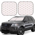 thumbnail image 1 of Vsdgher Rainbow Print Car Windshield Sun Shade, Reflective Sunshade Window Sunshade Sun Visor Protector Fit for Cars,Trucks,SUVs-Medium, 1 of 6