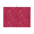 thumbnail image 1 of Vsdgher Red Glitter Dish Drying Mat Super Absorbent Drying Mat Large Dish Drying Mats for Kitchen Counter Kitchen Drying Mat 24" x 18", 1 of 7
