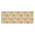 thumbnail image 1 of Vsdgher Retro 70s 60s Flower for Mouse Pad with Stitched Edges,Desk mat for Laptop,Computer & PC, Wristing Pad for Gamer,Office & Home,12 x 31.5 in, 1 of 8