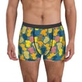 thumbnail image 1 of Vsdgher Retro Boho Elephants Pattern Men's Boxer Brief Underwear,Soft Funny Underwear for Men-Large, 1 of 5