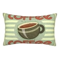thumbnail image 1 of Vsdgher Retro Cover For Coffee Print Pillow Cases -Iconic Collection Pillowcases -Extra Soft, Not easy to deform,not pilling Export quality, 1 of 8
