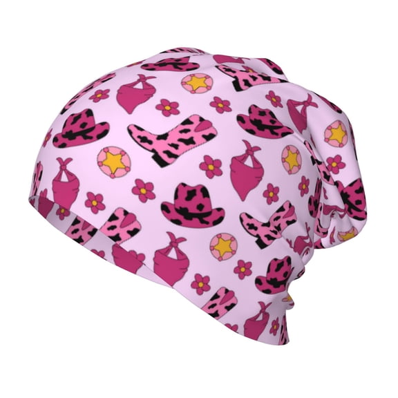 Vsdgher Retro Cowgirl Toddler Beanie Baby Boys Girls Beanies Kids Winter Hats Children Knit Warm Caps
