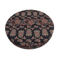 thumbnail image 1 of Vsdgher Retro Floral Print Stool Covers Round,Stretch Round Stool Covers Washable Stool Cushion Slipcover Elastic Chair Covers for 12-14 Inch Chair, 1 of 1