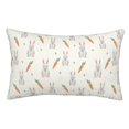 thumbnail image 1 of Vsdgher Retro Rabbit Print Pillow Cases -Iconic Collection Pillowcases -Extra Soft, Not easy to deform,not pilling Export quality, 1 of 8