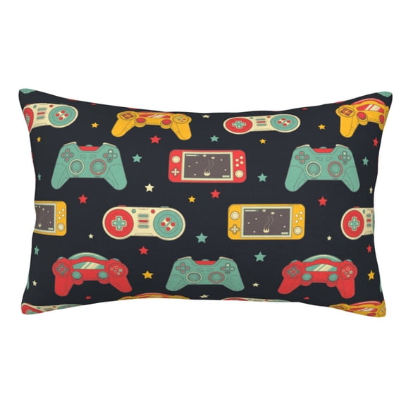 Vsdgher Retro Video Game Print Pillow Cases -Iconic Collection Pillowcases -Extra Soft, Not easy to deform,not pilling Export quality