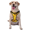 thumbnail image 1 of Vsdgher Ripe Yellow Lemon Pattern Dog Harness,No Pull Pet Harness with Soft Padded Handle,Adjustable Reflective Vest with 2 Buckles,4 Slide Buckles,S-XL X-Large, 1 of 5