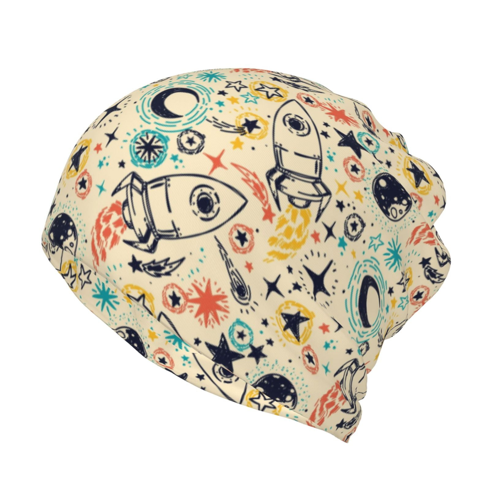 Slouchy Knit Beanie Hat Chemo Cappelli Cancro Copricapo Doppio Strato